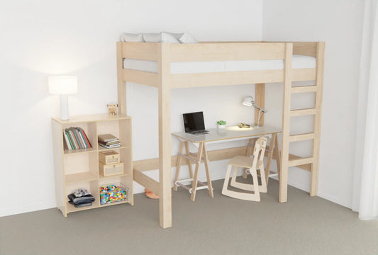 NZ Pine Loft Bed | Single size