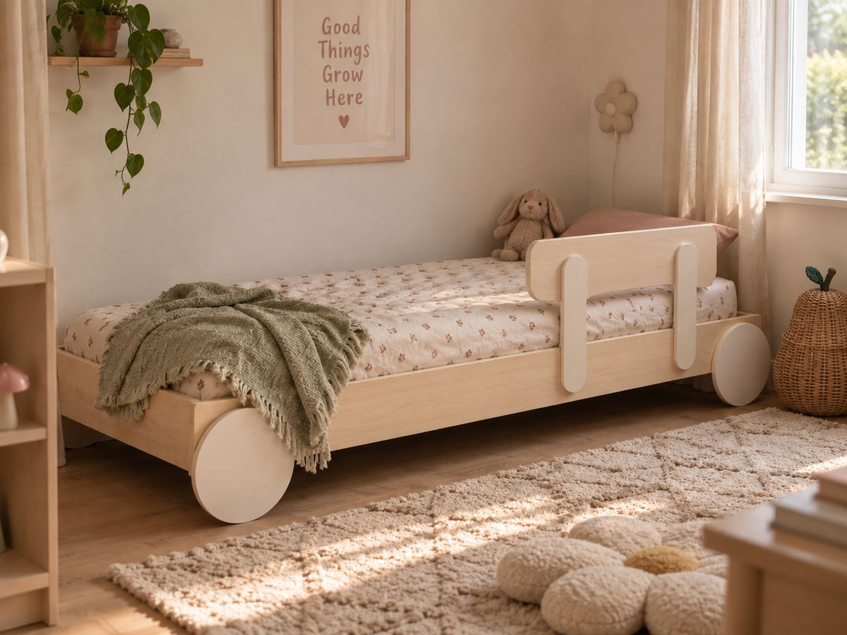 NZ Pine Montessori Toddler Floor Bed