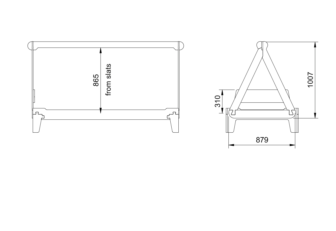 Canopy for Floor Beds