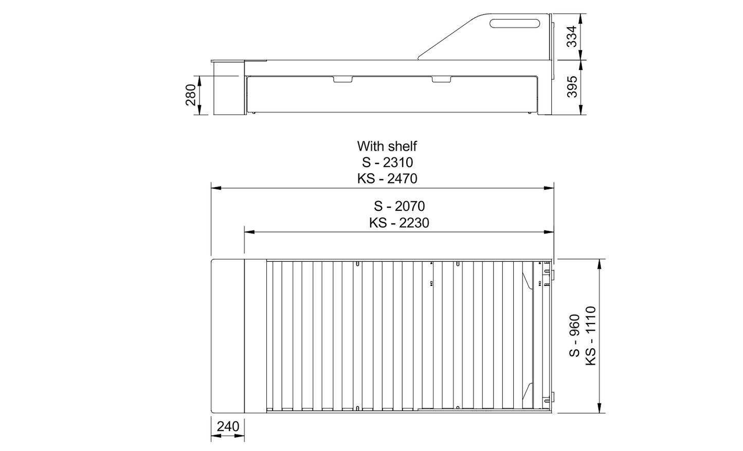 Birch Ply Trundle Bed