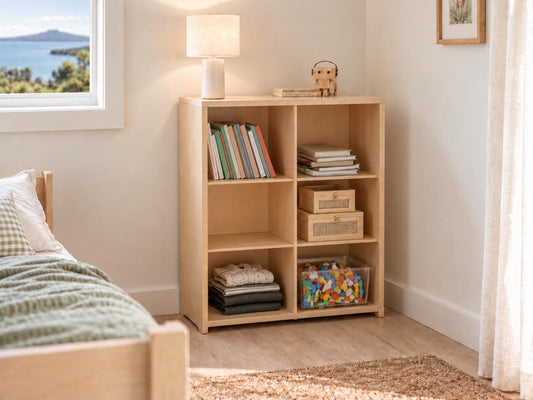 Birch Ply Kids Storage Cupboard