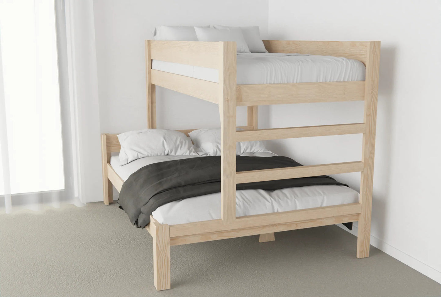 NZ Pine Family Bunk Set