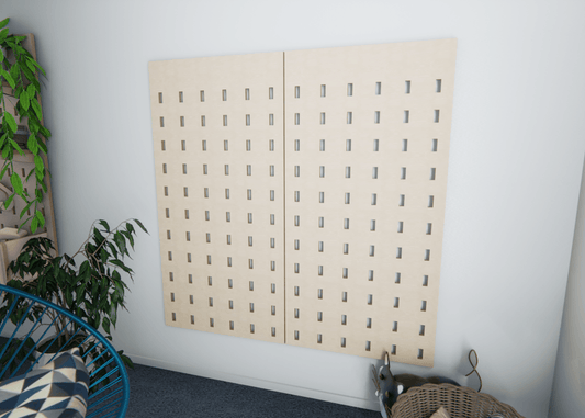 Build your perfect workspace or study area with our adaptable plywood pegboard. Creativity starts here