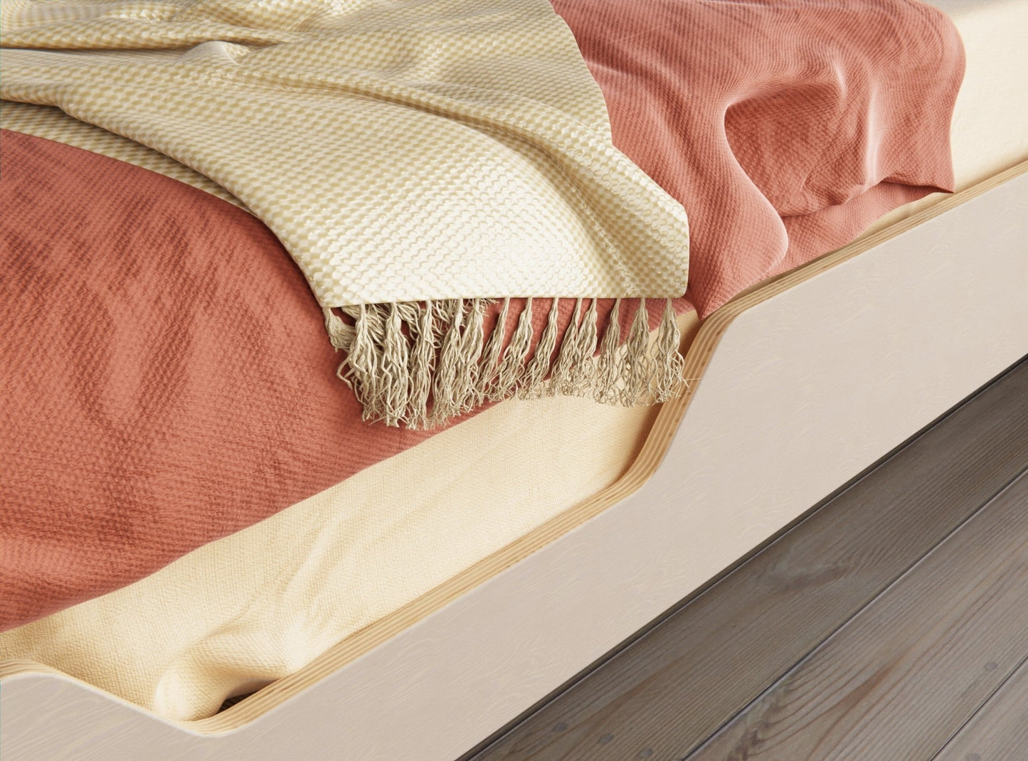 montenssori floor bed from ply NZ made