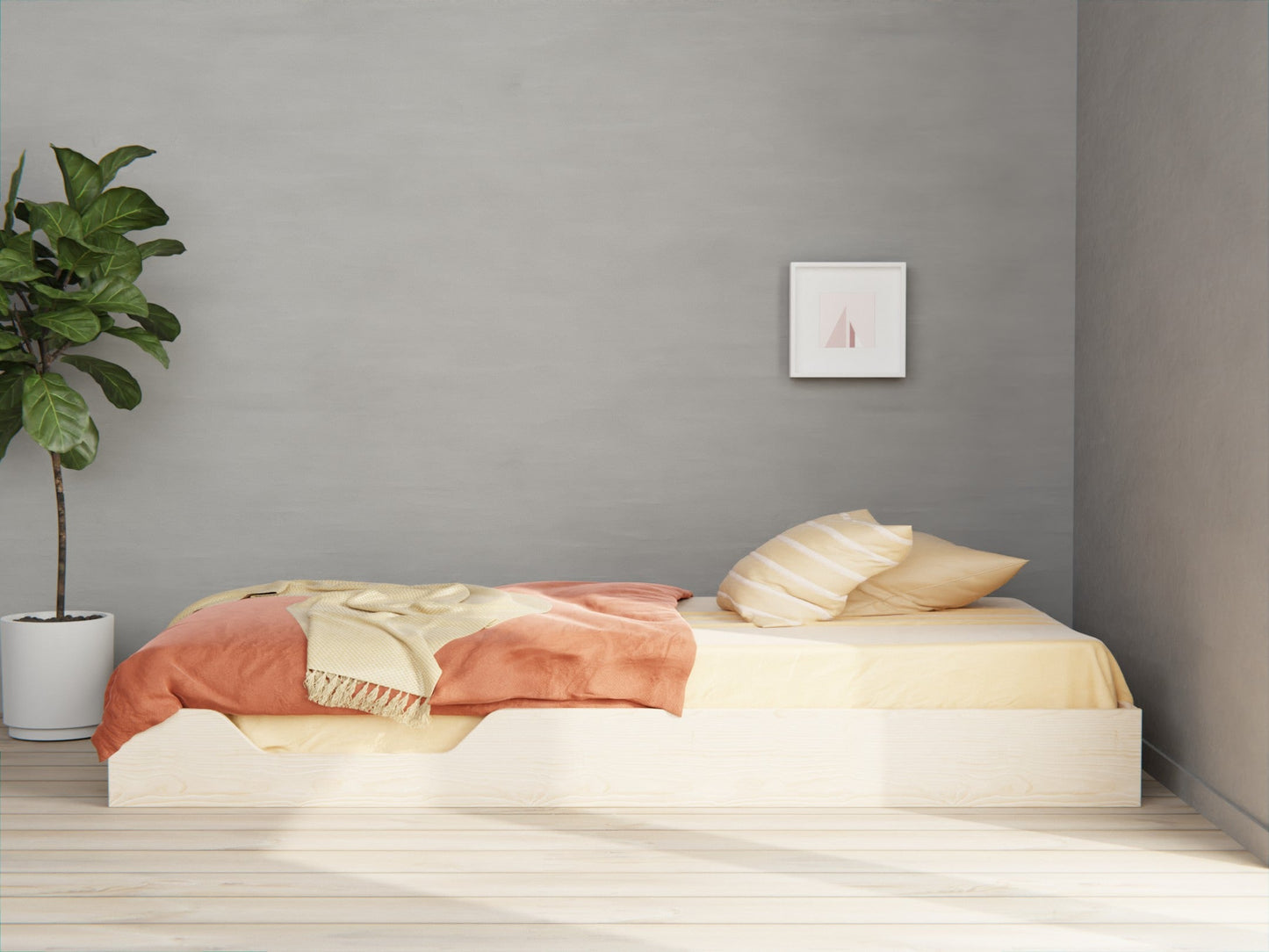 Montessori flor bed frame for toddler Auckland NZ