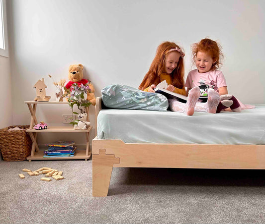 Wooden Flippable Bed Frame: A Smart, Versatile, and Durable Choice for Your Child's Bedroom