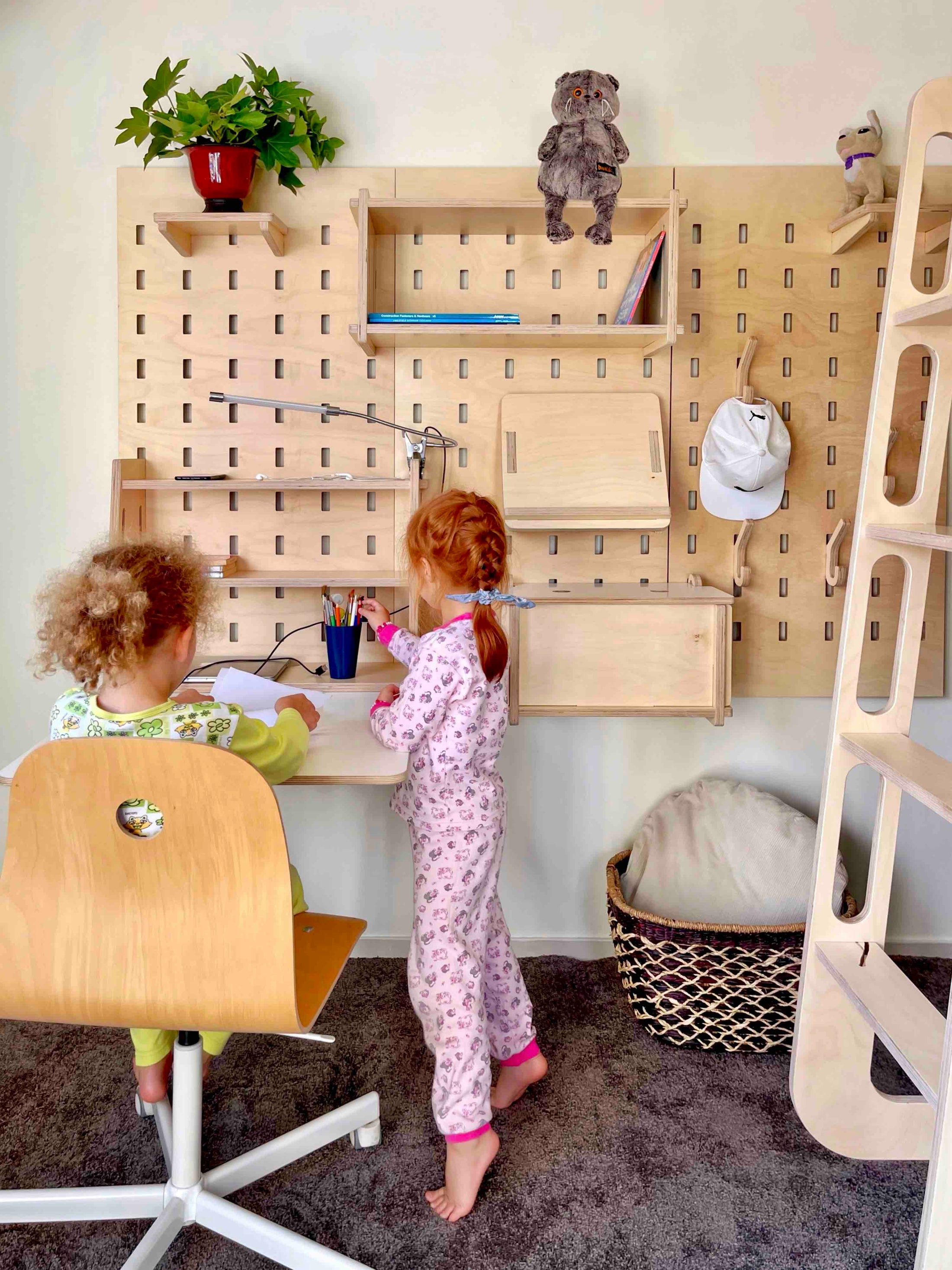 Transform Your Space with Our Universal Pegboard System KitSmart