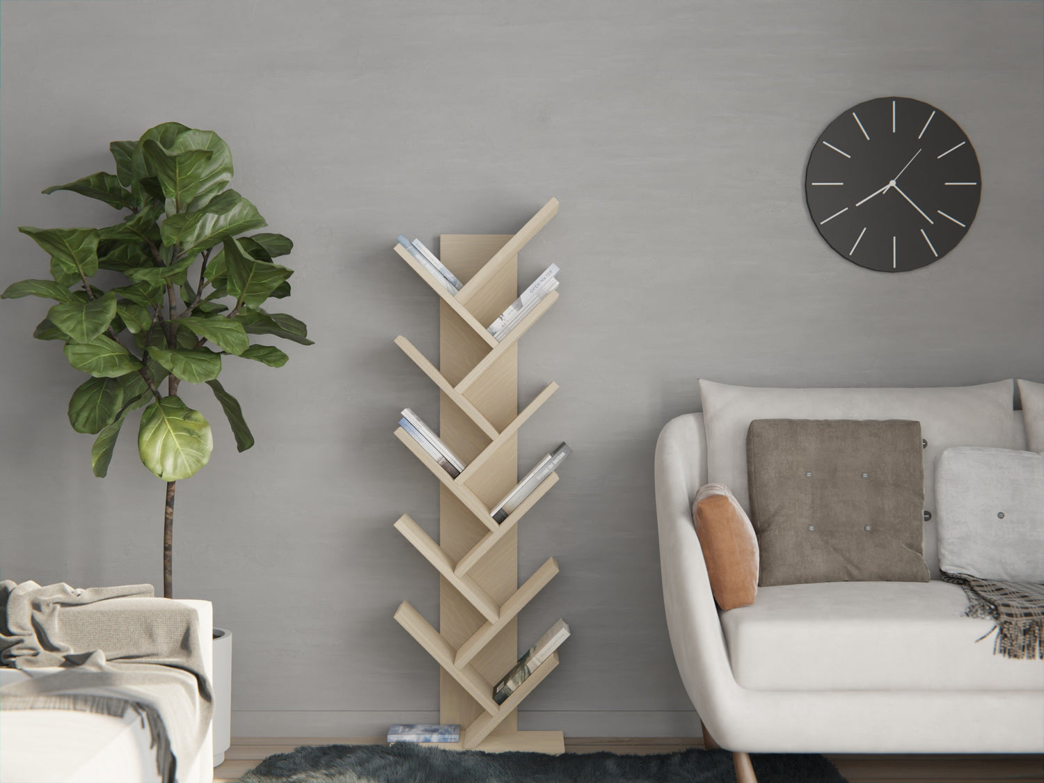 Stylish and versatile wooden bookshelves that provide the perfect storage solution for books, souvenirs, and decor. Our modular shelf systems are available in a range of shapes and sizes.