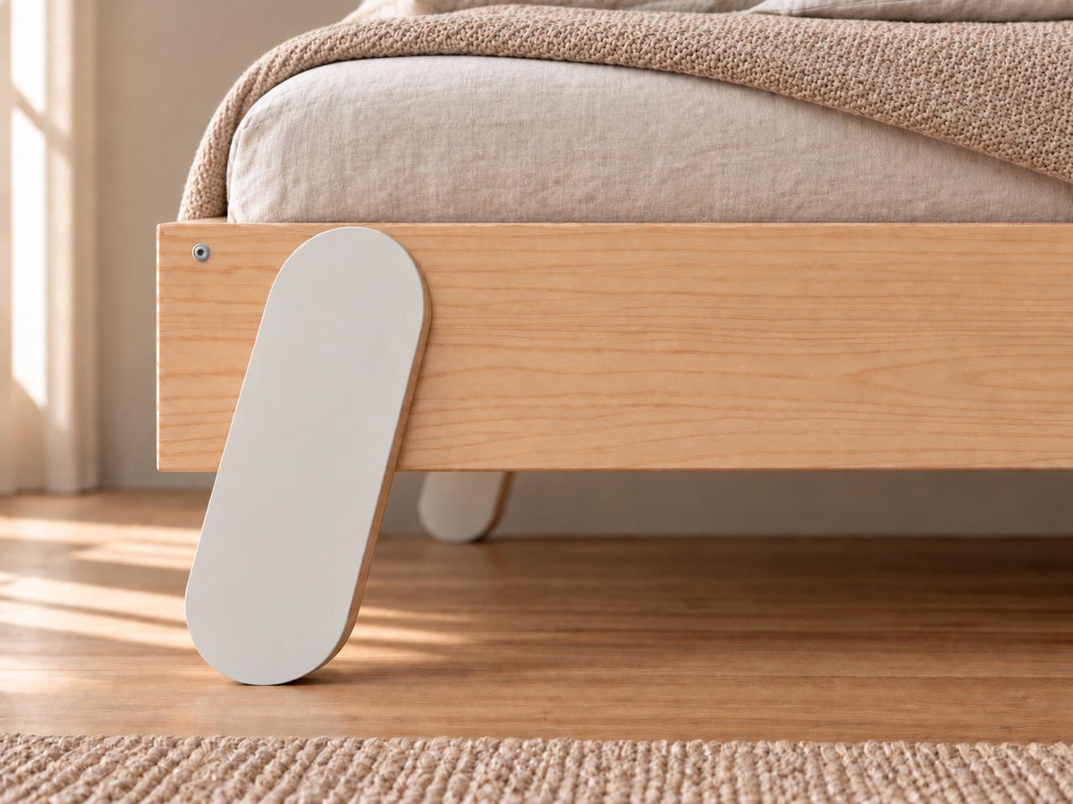 NZ Pine Floor Bed Legs Add-On