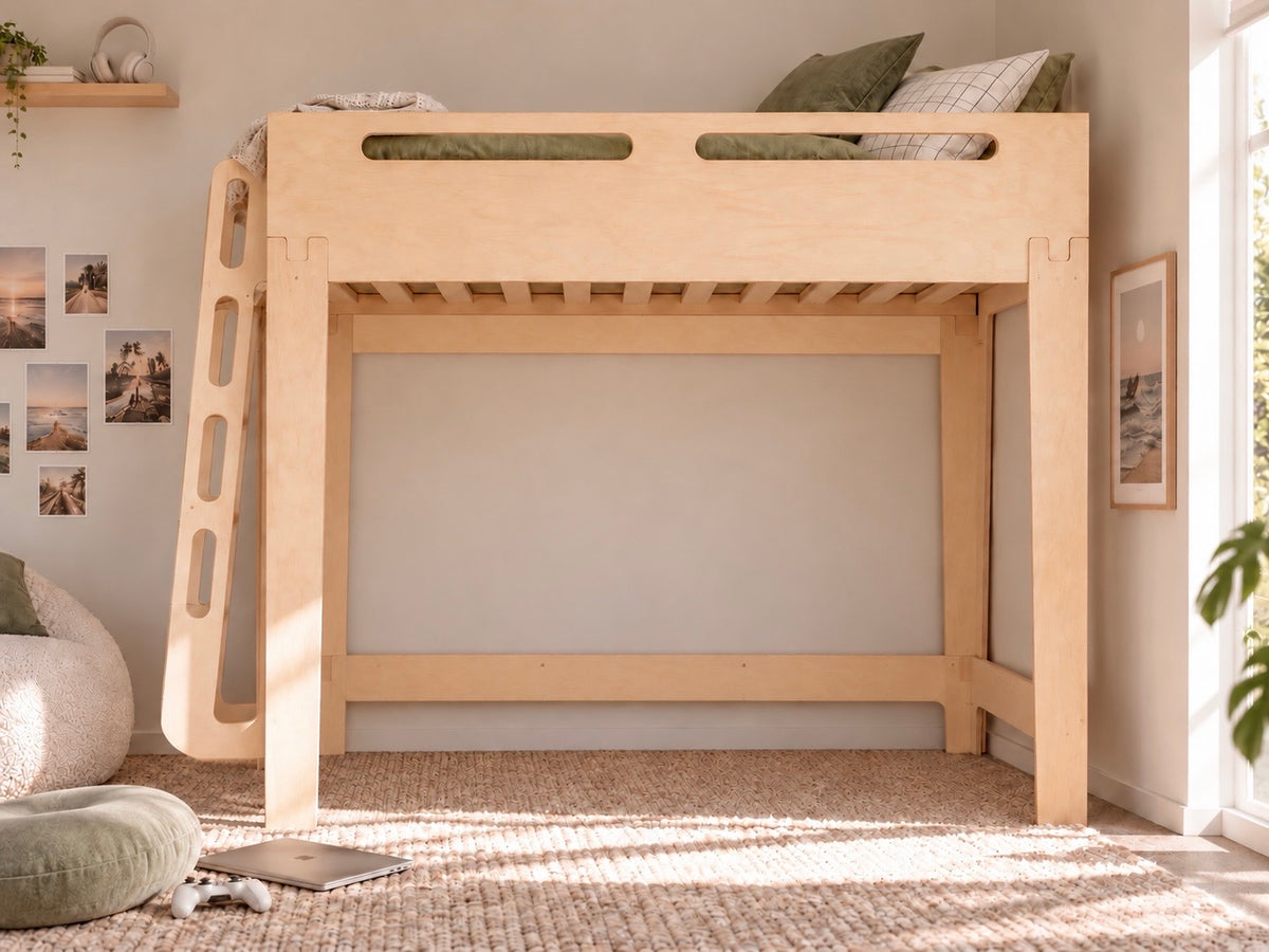 Birch Ply Loft Bed "TreeHouse"