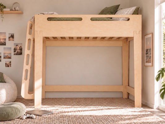 Birch Ply Loft Bed "TreeHouse"