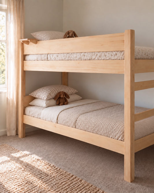 NZ Pine Solid Wood Bunk Bed