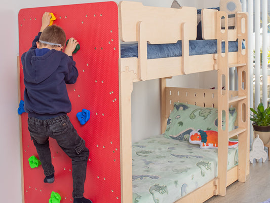 Beds With Rock Climbing Wall – KitSmart Furniture