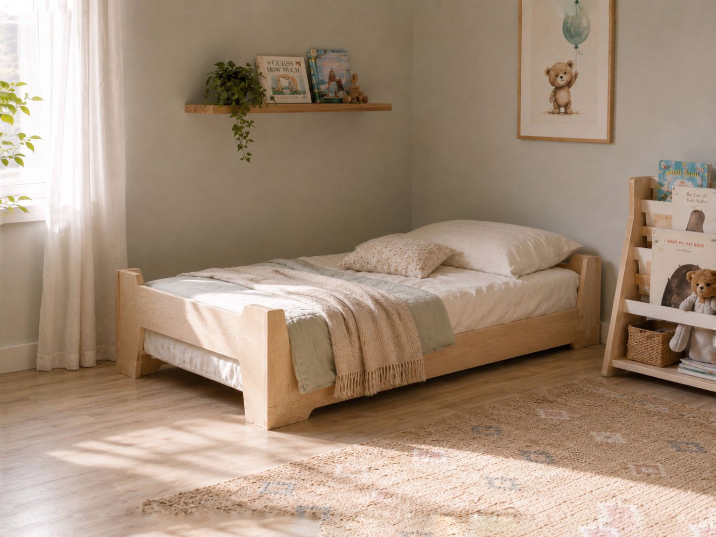 The Flippable Floor Bed