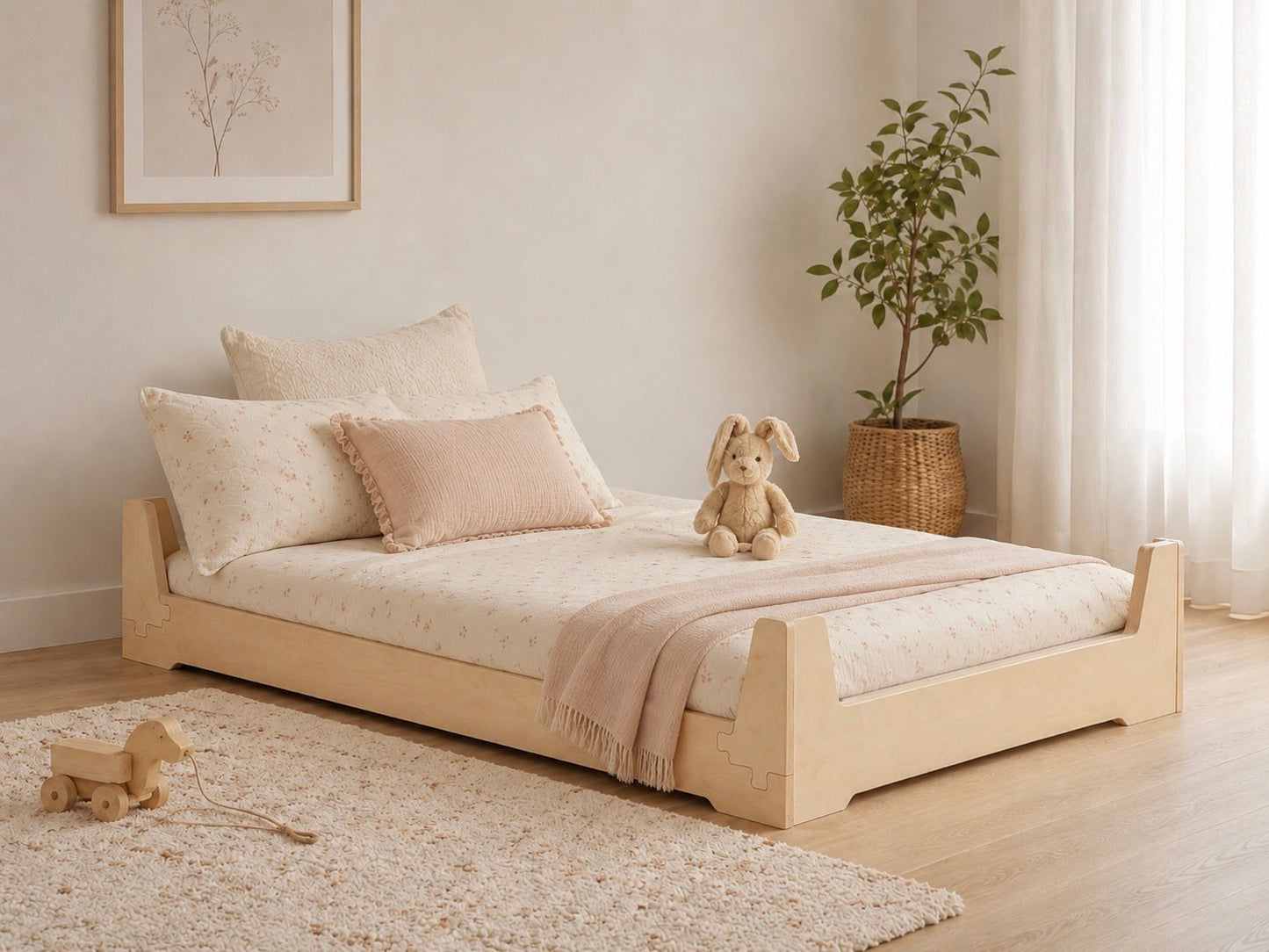 The Flippable Floor Bed