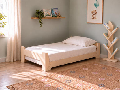 The Birch Ply Flippable Floor Bed