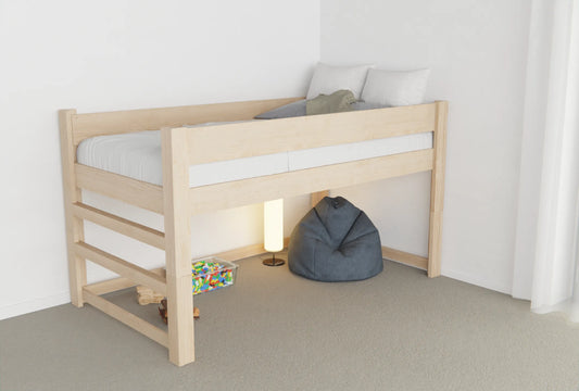 NZ Pine Loft Bed | Single size