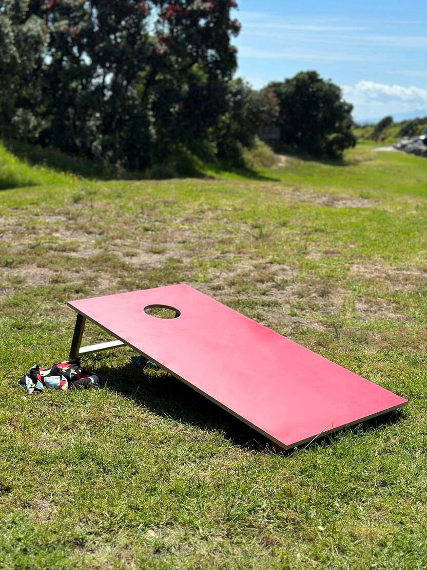 Cornhole - a classic game loved by all. Our versatile set offers endless fun, indoors or out.