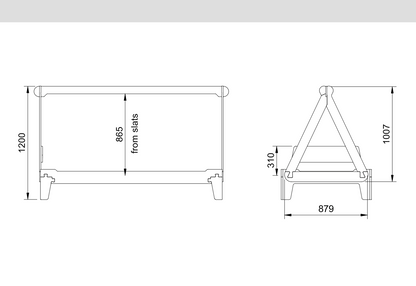 Kids’ Canopy Floor Bed