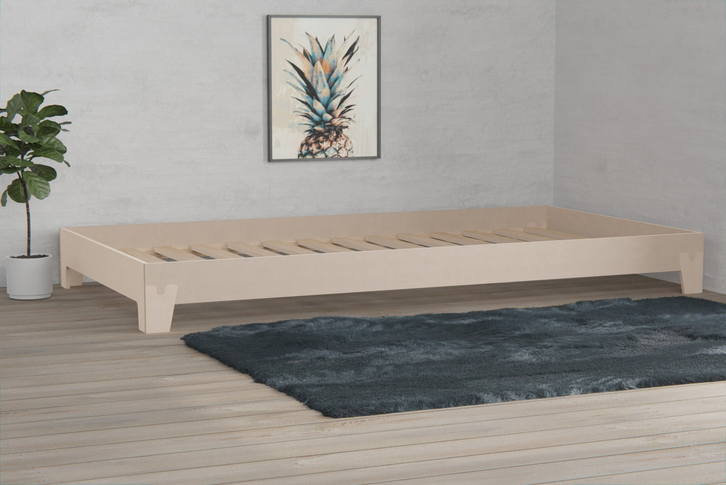 Special - Plywood Floor Bed Frame