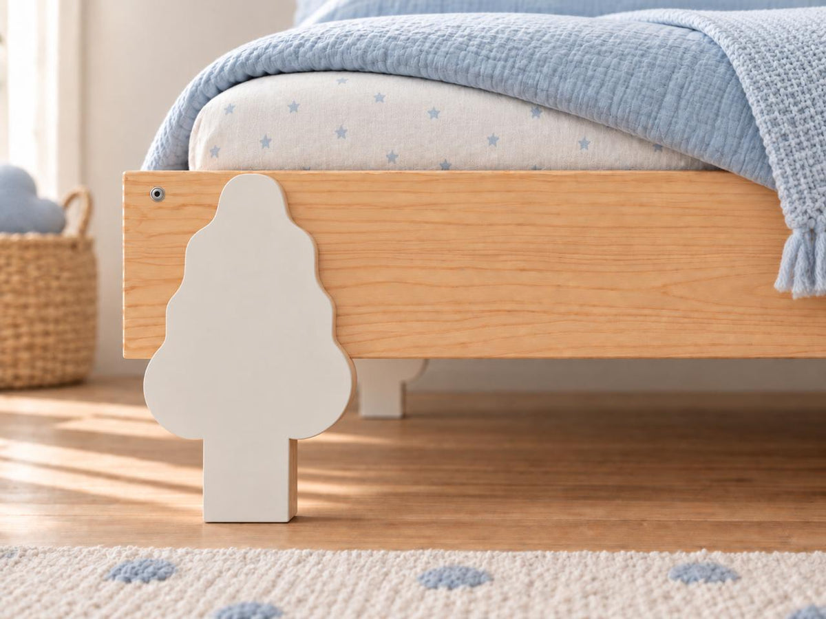 NZ Pine Floor Bed Legs Add-On