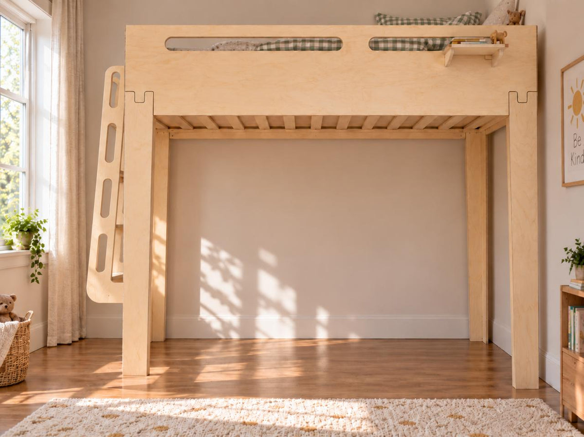 Birch Ply Loft Bed "TreeHouse"