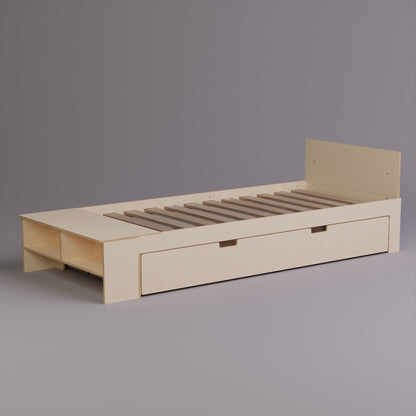 Birch Ply Trundle Bed