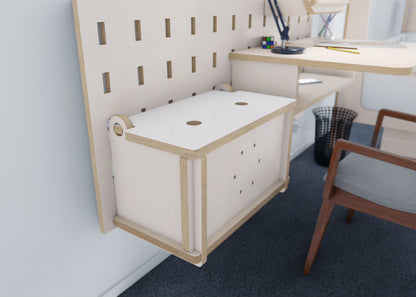 Our plywood storage box - a playful yet practical solution for your toy organising needs