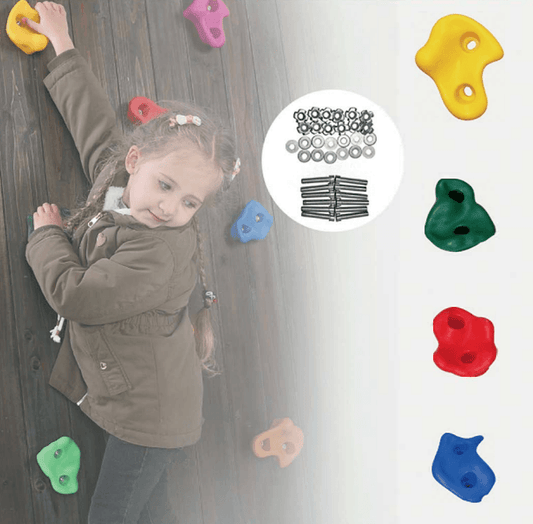 Experience the thrill of adventure with our vibrant rock climbing holds, perfect for personal climbing walls.
