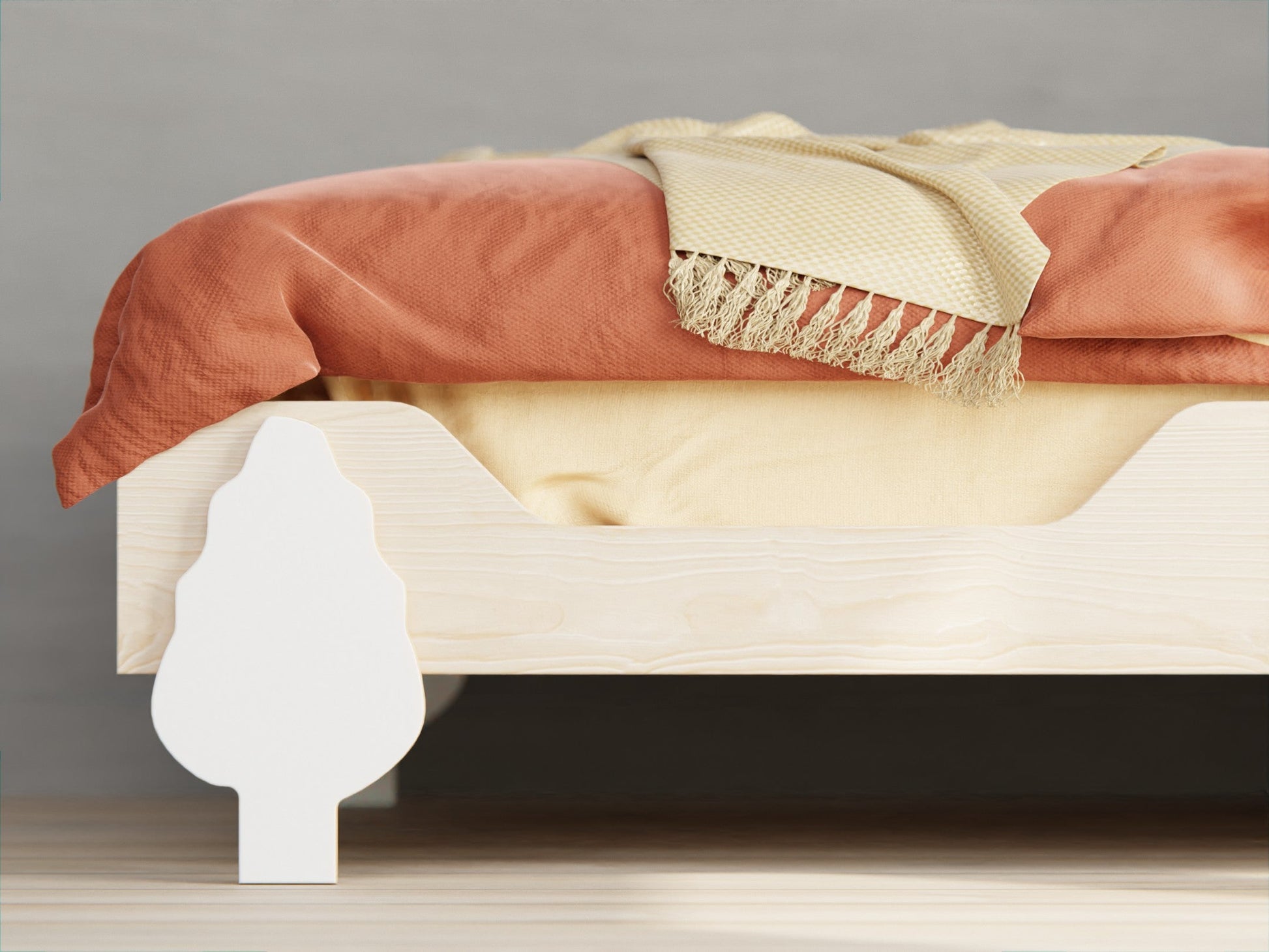 Slats and legs for kids floor bed - KitSmart Furniture