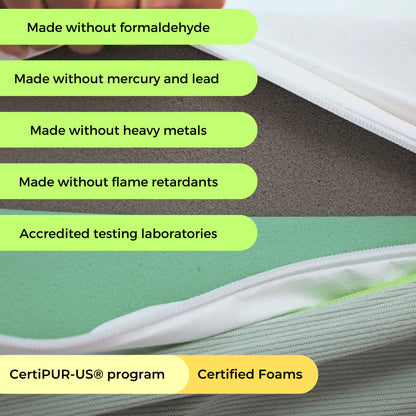Affordable Teddy Junior mattress combining quality support and comfort for kids