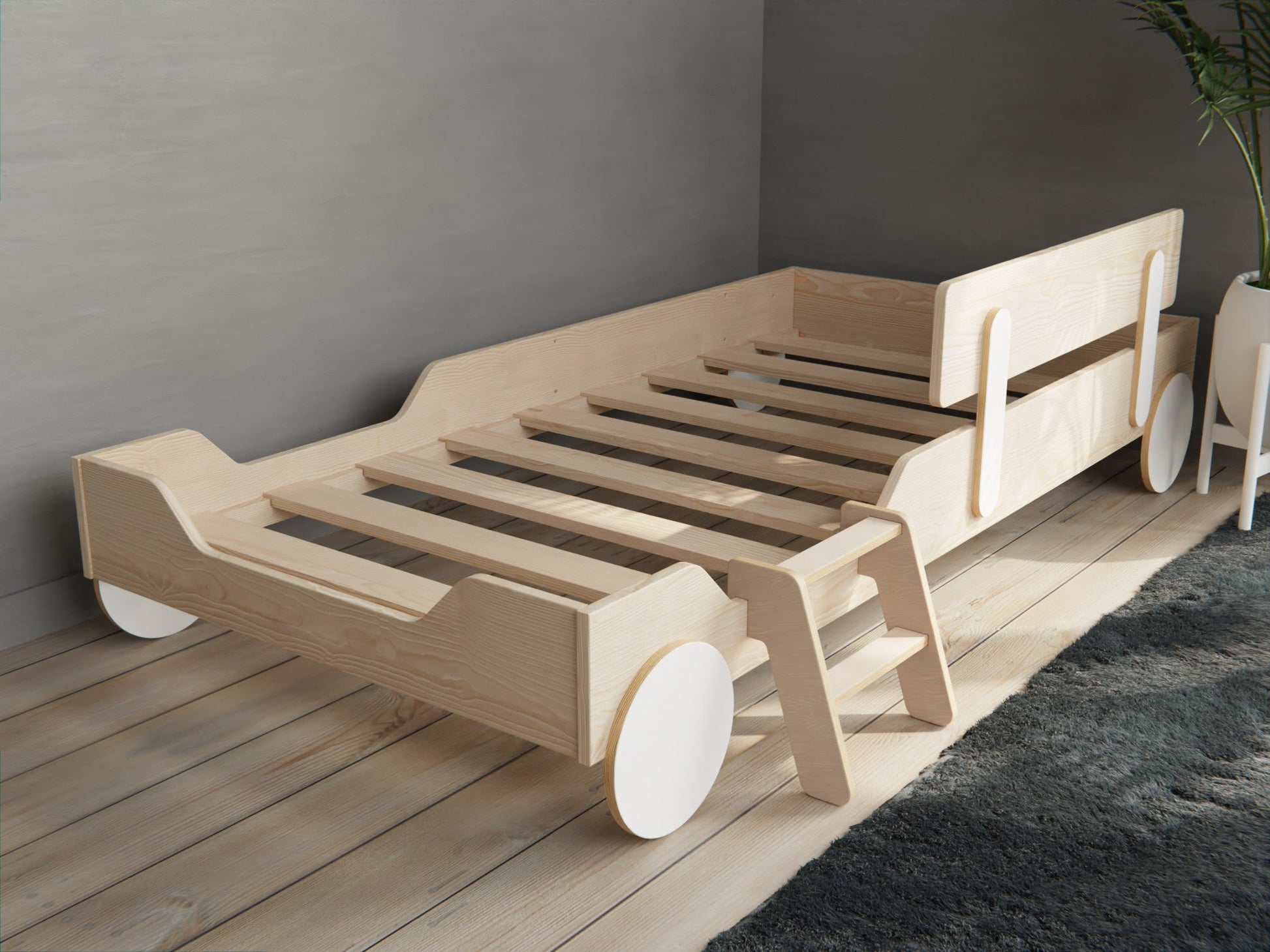Tiny ladder for Toddler beds - KitSmart Furniture