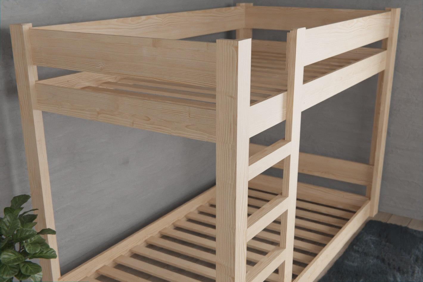 Save space and money with our budget-friendly bunk bed. With adjustable height and an optional drawer, it's a smart investment for your home.