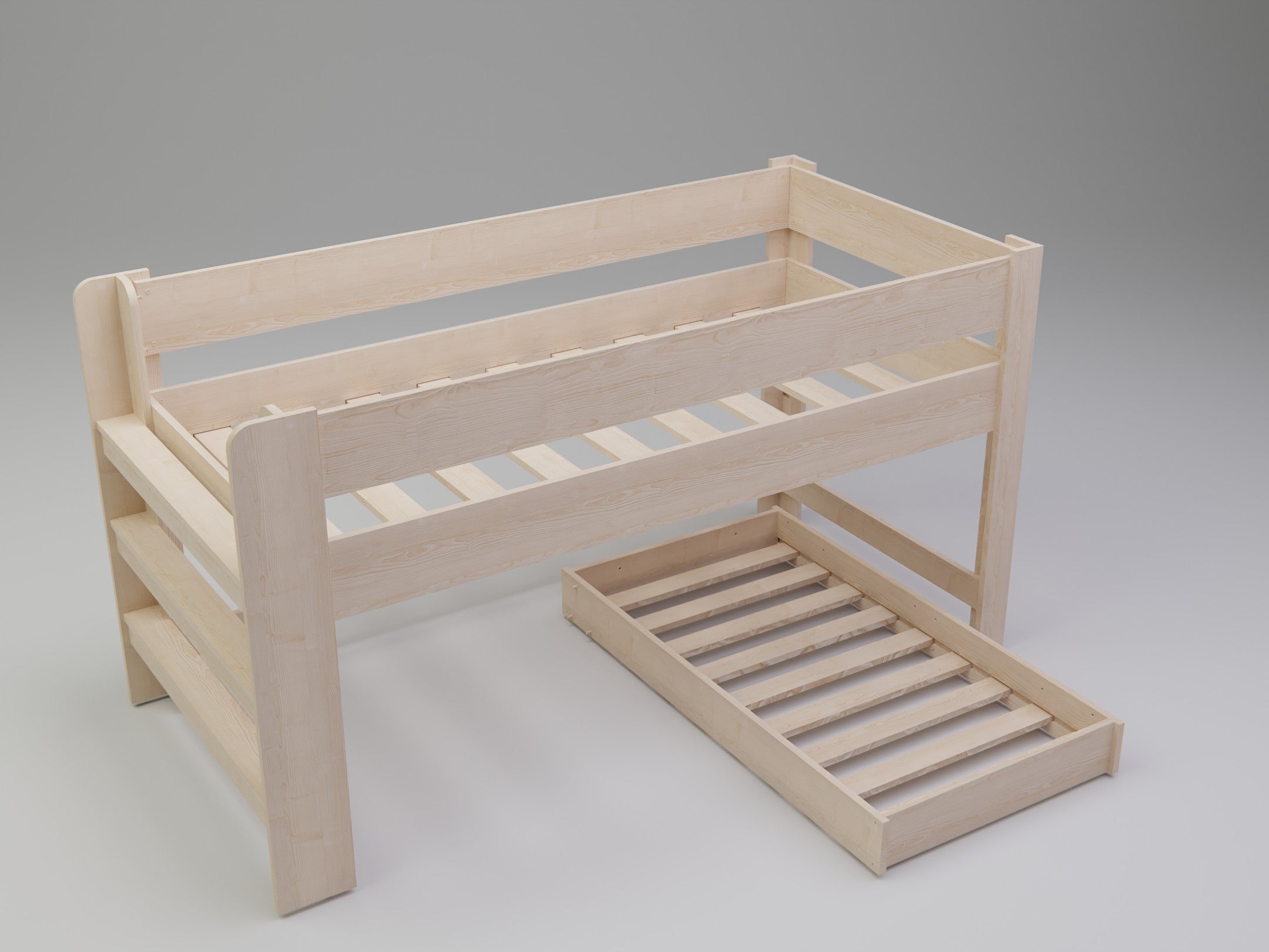 Bunk bed crib outlet combo