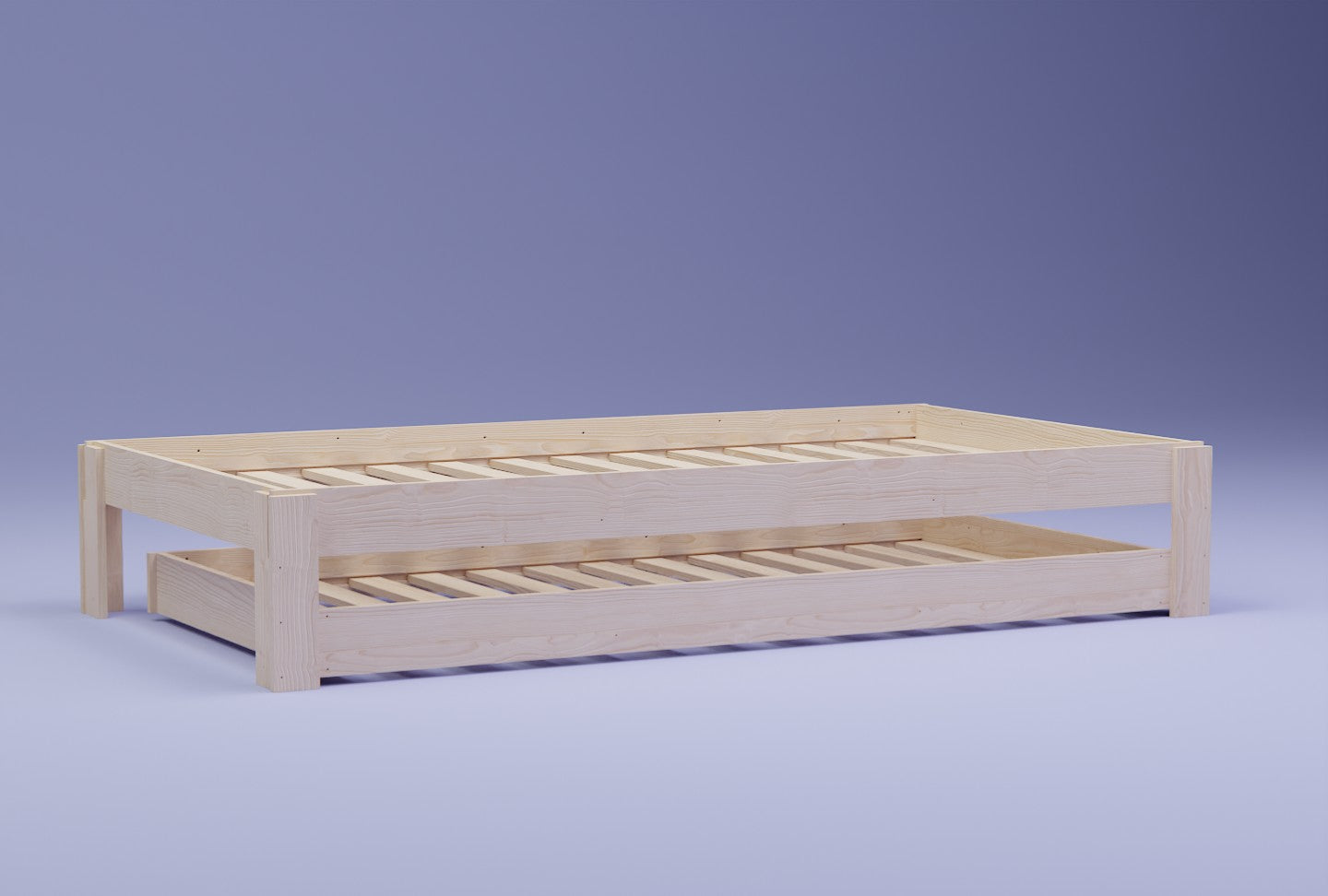 Wooden Floor Bed Frame